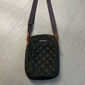 MZ Wallace Metro Crossbody MAGNET GREY GRAY
